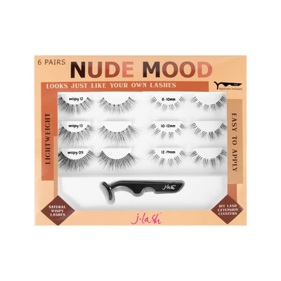 Set de Pestañas: Nude Mood - Jlash - Exotik Store
