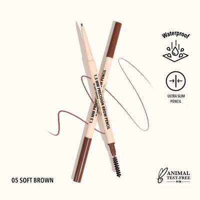 Lapiz De Ceja: Precision Brown Pencil - Moira