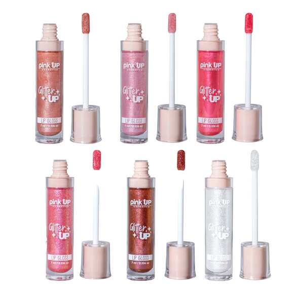GLITTER UP LIP GLOSS PINK UP PINK LIGHT