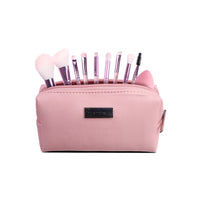 Set Mini de Brochas Rosa - True MakeUp