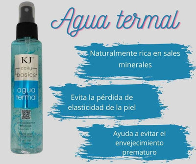 Líquido Skincare: Agua Termal - Kejel Jabibe