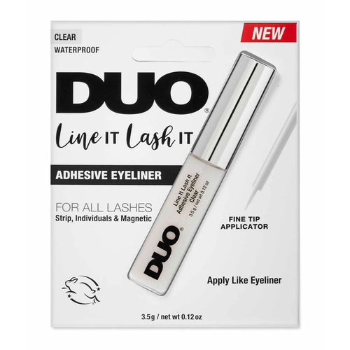 Pegamento De Pestañas En Delineador: Duo Line It Lash It Clear Waterproof
