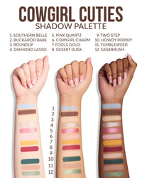 Paleta De Sombras: Cowgirl Cuties - The Powerpuff Girls X Beauty Creations