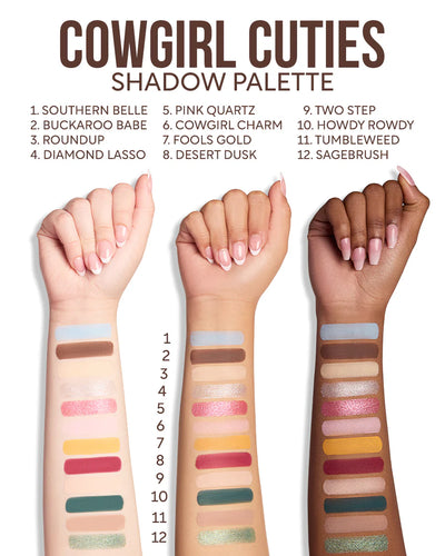Paleta De Sombras: Cowgirl Cuties - The Powerpuff Girls X Beauty Creations