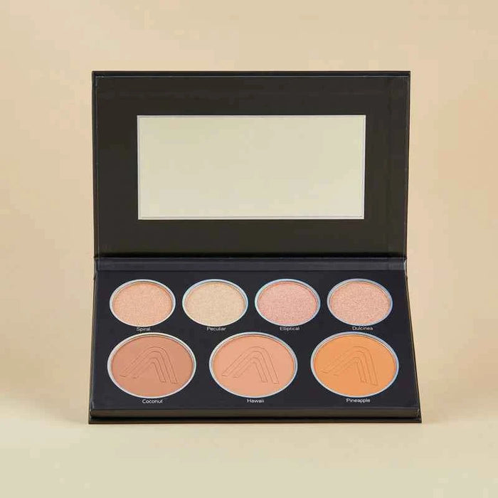 Paleta de Contornos e  Iluminadores Glamblack ATENEA