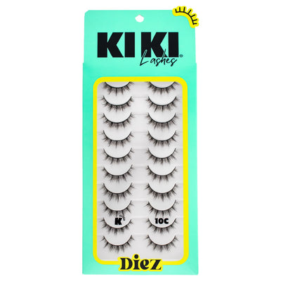 Pestañas: Diez - Kiki Lashes