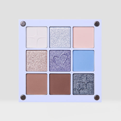 Paleta de sombras Denim Blues Beauty Creations 9 tonos