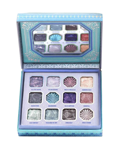 Paleta de Sombras Azul Diamond Glitz 12 Tonos Shimmer | MOIRA