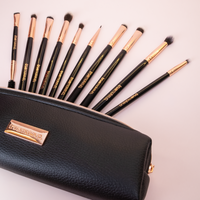 Set De Brochas Para Ojos 10 Pzs - True Makeup