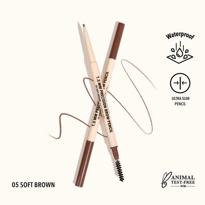 Lapiz De Ceja: Precision Brown Pencil - Moira