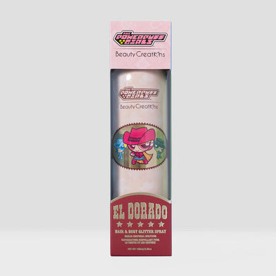 Spray Glitter Para Cuerpo Y Cabello: El Dorado - Powerpuff Girls X Beauty Creations