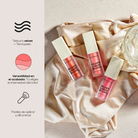 Rubores Liquidos: Velvet Liquid Blush - Atenea