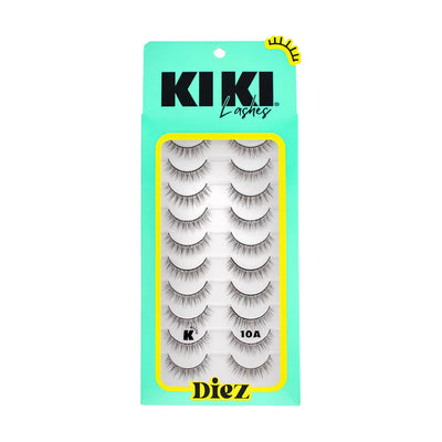 Pestañas: Diez - Kiki Lashes