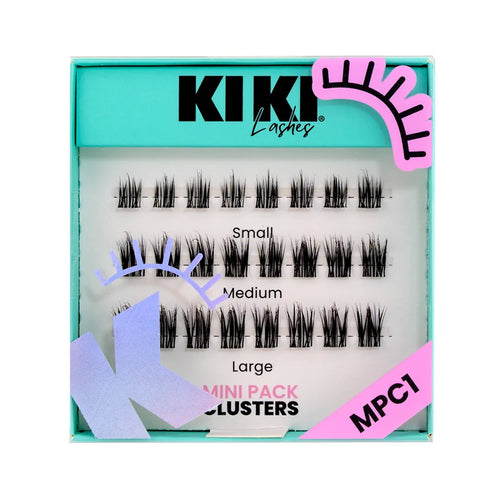Pestañas Postizas: Mini Pak Clusters - Kiki Lashes