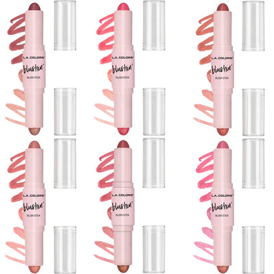 Blushin Duo Blush Stick: Rubor En Barra Doble - L.A Colors
