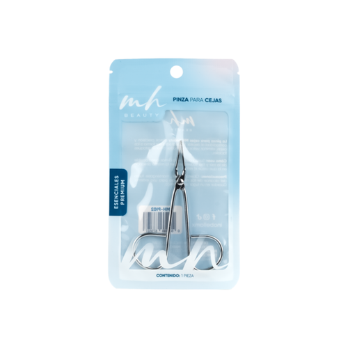 Pinza para Cejas Punta Recta Mh