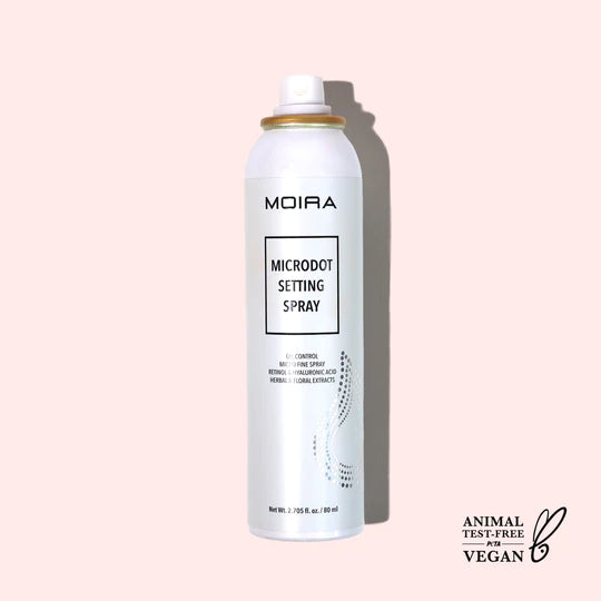 Fijador de Maquillaje: Microdot Setting Spray - Moira - Exotik Store
