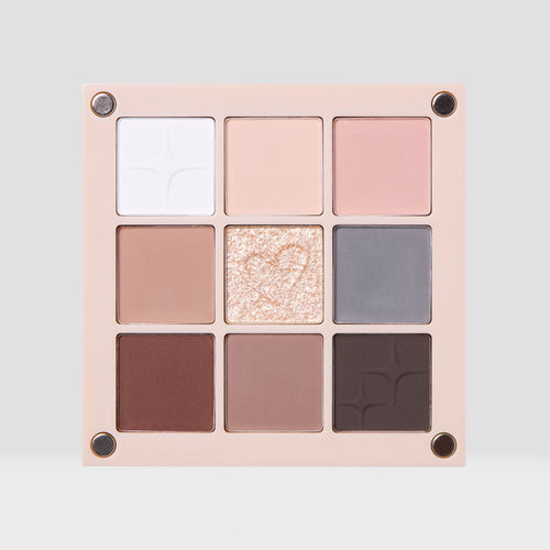 Paleta de sombras New Nudes Beauty Creations 9 tonos