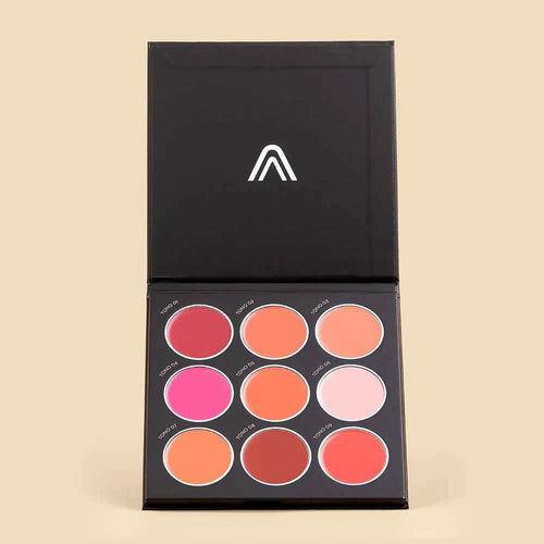 Paleta de Rubores en Crema Atenea: Creamy Cheeks