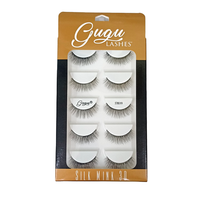 Set de Pestañas: Silk Mink 3D - Gugu Lashes