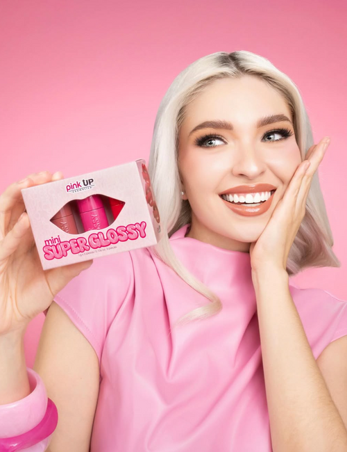 Mini Super Glossy (Set de 3) | Pink Up