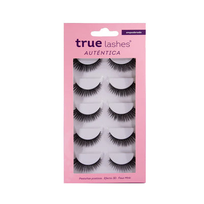 Set de Pestañas: Auténtica - True Lashes