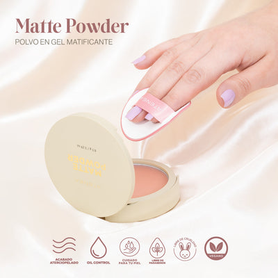 Polvo Matificador En Gel: Matte Powder - Atenea