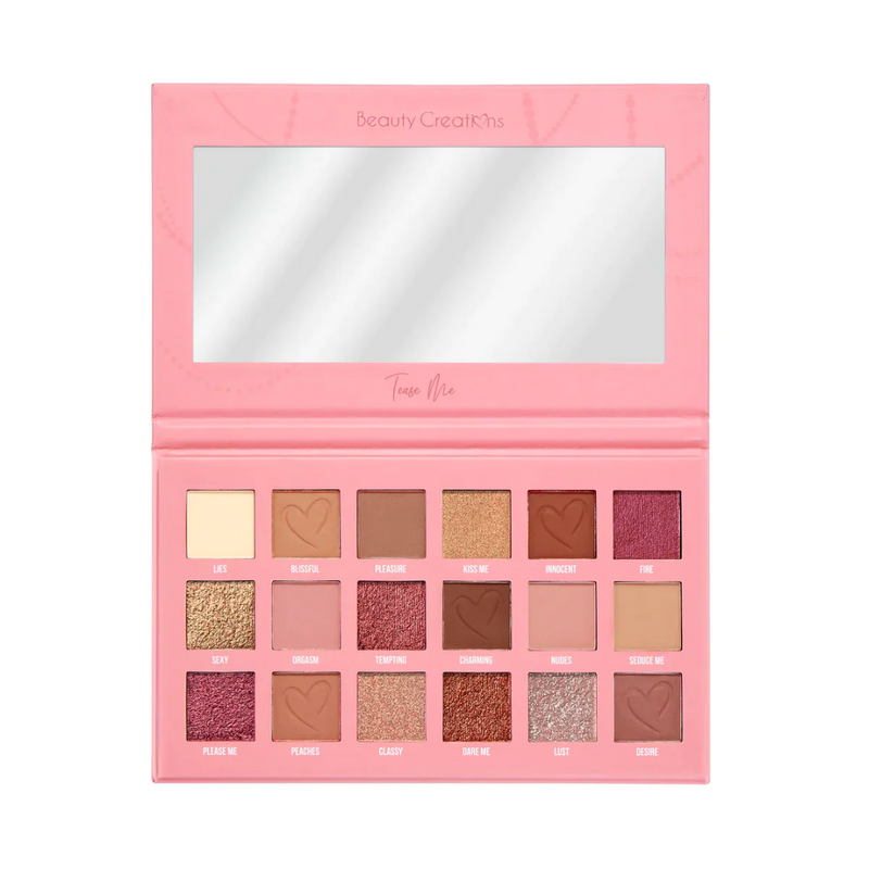 Paleta de Sombras: Tease me - Beauty Creations - Exotik Store