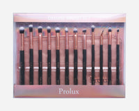 Deluxe Brush Set 12pz con Cosmetiquera - Prolux
