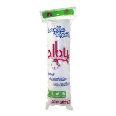 Almohadillas de algodon - Alby 100pz - Exotik Store