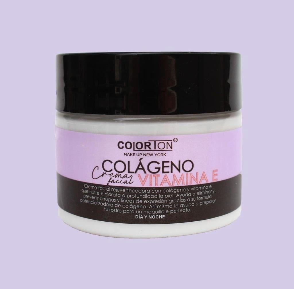 Crema Facial de Colágeno E Colorton - Exotik Store