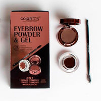 Delineador de Cejas y Polvo (Eyebrow Gel & Powder) - Colorton - Exotik Store