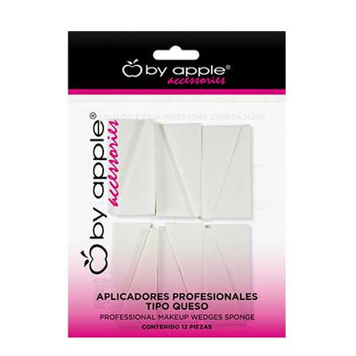 Esponja Cosmetica: Aplicadores Profesionales Tipo Queso 9199 - By Apple - Exotik Store