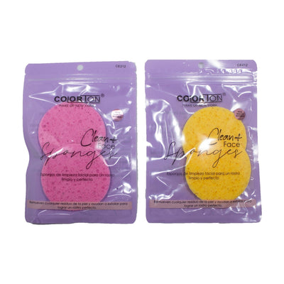 Esponjas para Limpieza Facial (Varios Colores) Colorton CE212 - Exotik Store