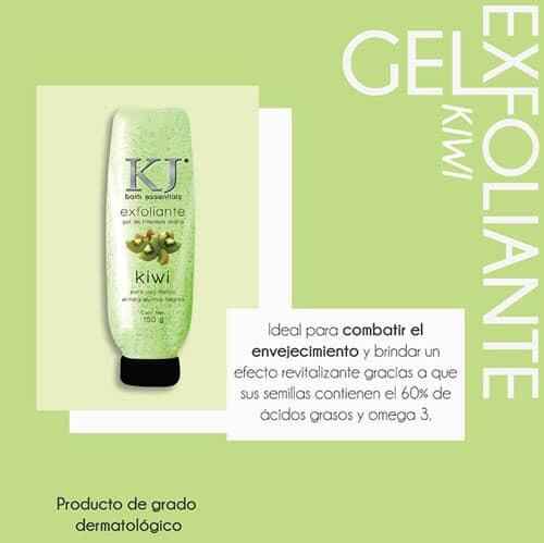 Exfoliante en gel facial KJ