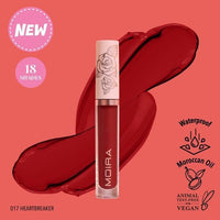 Labial Líquido: Lip Divine Liquid Lipstick - Moira - Exotik Store
