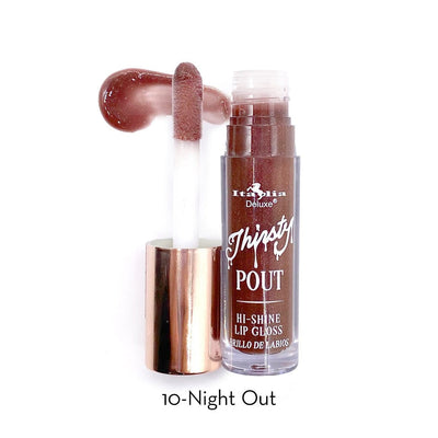 Lip Gloss: Thirsty Pout Hi-Shine - Italia - Exotik Store