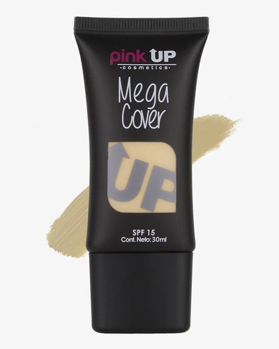 Mega Cover Maquillaje Líquido Pink Up (6 Distintos Tonos) - Exotik Store