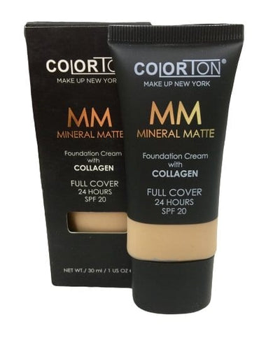 MM Base para Maquillaje en Crema de Alta Cobertura con Colágeno (C112) - Colorton - Exotik Store