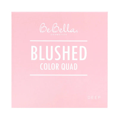 Paleta de Rubor: Blushed Color Quad - Bebella - Exotik Store
